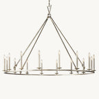 Carrick English Openwork Round Chandelier 60"
