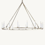 Carrick English Openwork Round Chandelier 72"