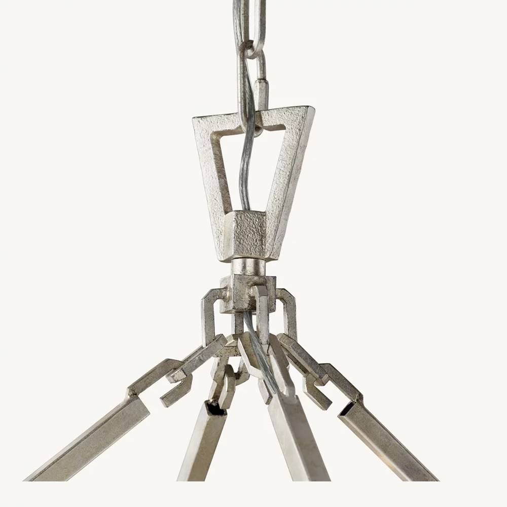 Carrick English Openwork Round Chandelier 50"