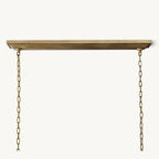 Carrick English Openwork Rectangular Chandelier 72"