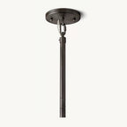 Cielo Lustred Glass Three-Tier Round Chandelier 48"