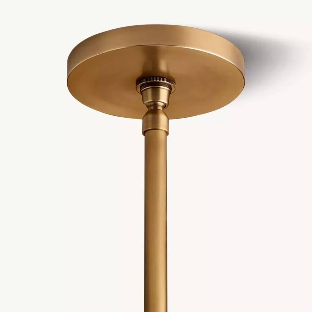 Brielle Alabaster Carved Cylinder Pendant Light