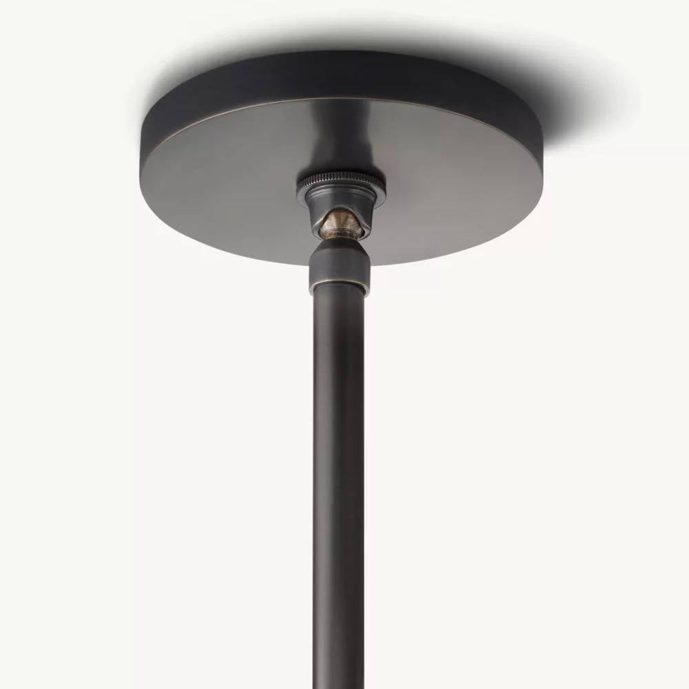 Brielle Alabaster Carved Cylinder Pendant Light