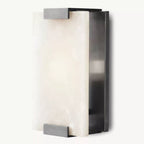Brielle Alabaster Carved Wall Sconce