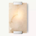 Brielle Alabaster Carved Wall Sconce