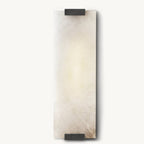 Brielle Alabaster Carved Wall Sconce