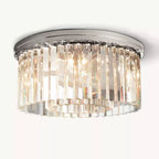 Rhys Beveled Prism Linear Flush Mount