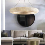 Halo Stranded Crystal Round Chandelier 72"
