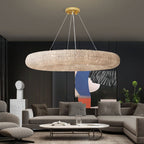 Halo Stranded Crystal Round Chandelier 41"