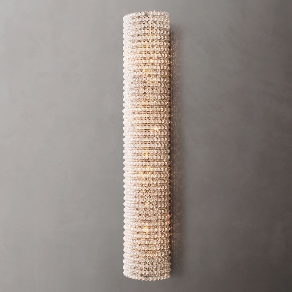 Halo Stranded Crystal Wall Sconce