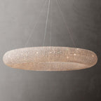 Halo Stranded Crystal Round Chandelier 72"
