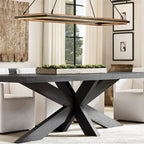 Peralta Forged Ambient Rectangular Chandelier 62"