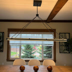 Peralta Shadow Glow Rectangular Chandelier