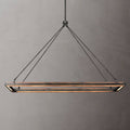 Peralta Forged Ambient Rectangular Chandelier 62"