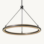 Peralta Shadow Glow Round Chandelier