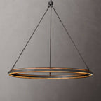 Peralta Forged Ambient Round Chandelier 48"