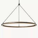 Peralta Forged Ambient Round Chandelier 60"