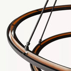 Peralta Shadow Glow Two-Tier Round Chandelier