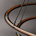 Peralta Forged Ambient Two-Tier Round Chandelier 60"