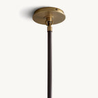 Bistro Transit Globe Glass Chandelier 56"