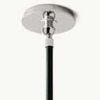 Bistro Transit Globe Glass Chandelier 42"