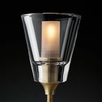 Torche Sculpted Glow Round Chandelier 70"