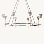 Torche Sculpted Glow Round Chandelier 46"