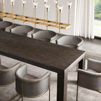 Torche Sculpted Glow Rectangular Chandelier 67"