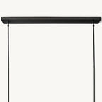 Torche Sculpted Glow Rectangular Chandelier 54"