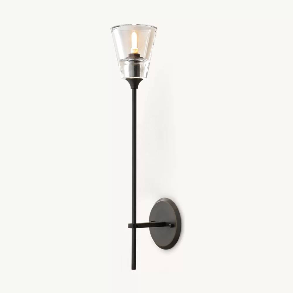 Torche Sculpted Glow Wall Sconce