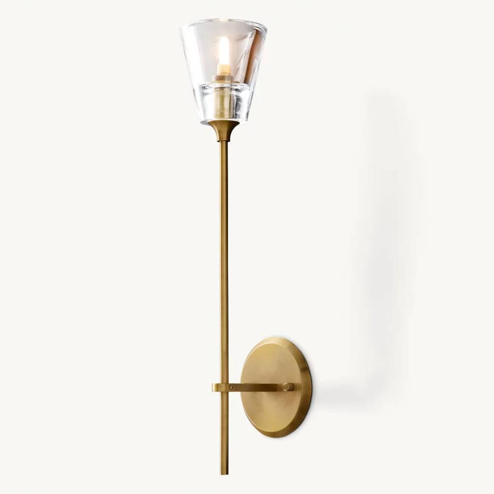 Torche Sculpted Glow Wall Sconce