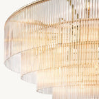 Amadeo Prismatic Array Round Chandelier 50"