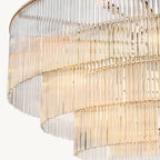 Amadeo Prismatic Array Round Chandelier 50"
