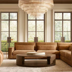 Amadeo Prismatic Array Round Chandelier 50"
