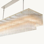 Amadeo Prismatic Array Rectangular Chandelier 54"