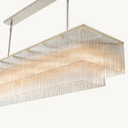 Amadeo Prismatic Array Rectangular Chandelier 72"