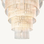 Amadeo Prismatic Array Grand Glass Chandelier 36"