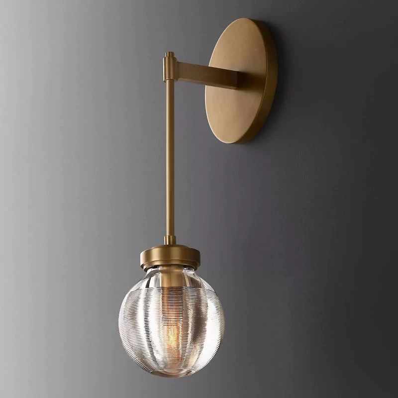 Pearl Carved Inciso Wall Sconce