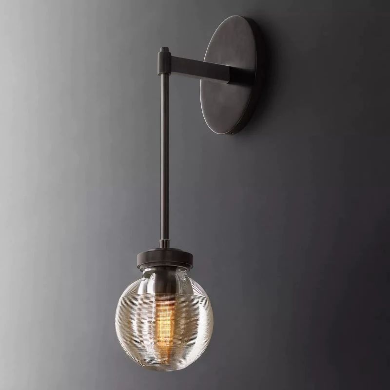Pearl Carved Inciso Wall Sconce