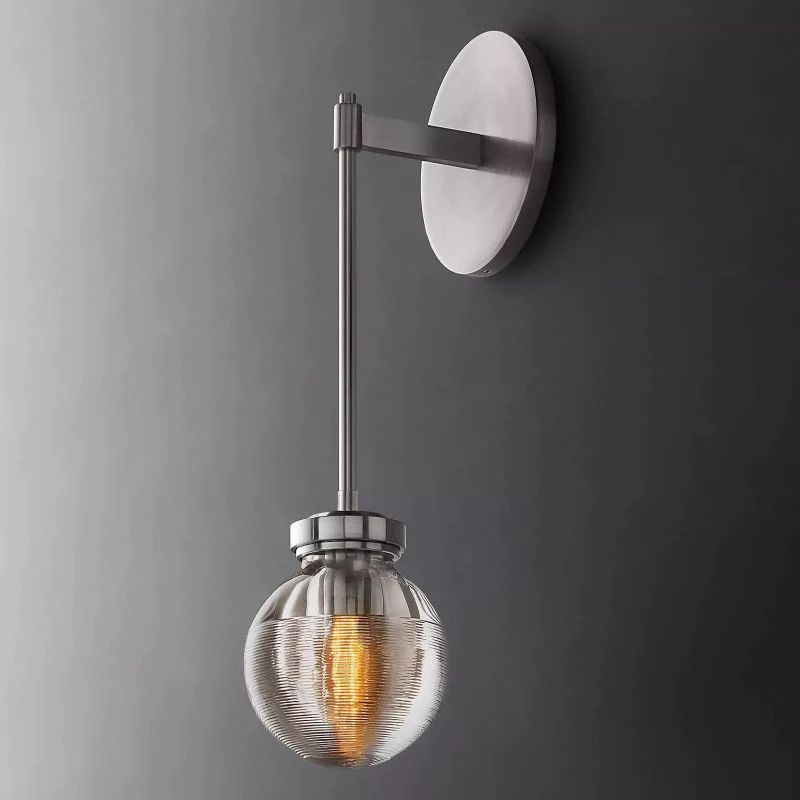 Pearl Carved Inciso Wall Sconce