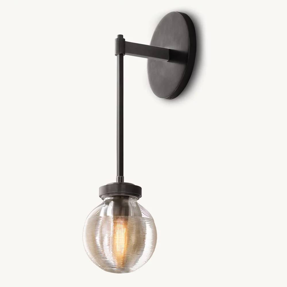Pearl Carved Inciso Wall Sconce