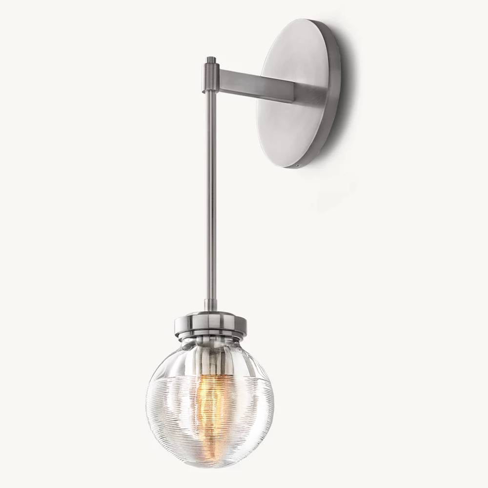 Pearl Carved Inciso Wall Sconce