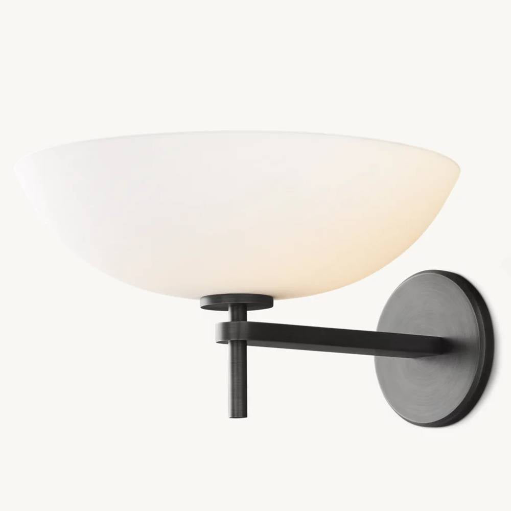 Vernet Porcelain Shade Wall Sconce