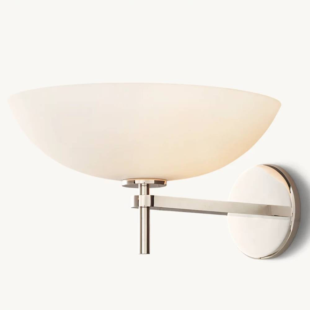Vernet Porcelain Shade Wall Sconce