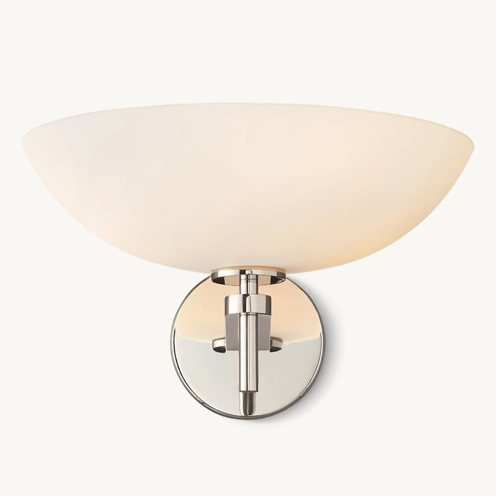 Vernet Porcelain Shade Wall Sconce
