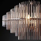 Emile Gradient Spire Round Chandelier 42"