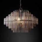 Emile Gradient Spire Round Chandelier 32"