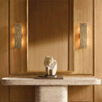 Vouvray Etched Metal Grand Wall Sconce