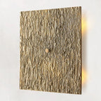 Vouvray Etched Metal Square Wall Sconce
