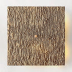 Vouvray Etched Metal Square Wall Sconce